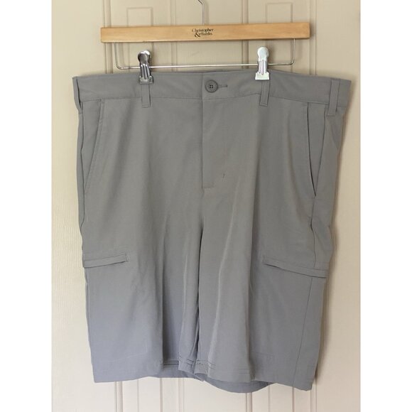 Birdie Bound Gray Shorts Men's Size 36 Flat Front Summer Beach Fun Golf - Picture 3 of 7